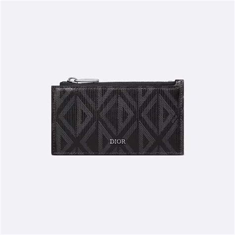 dior card holder 2023|Card Holder Black CD Diamond Canvas .